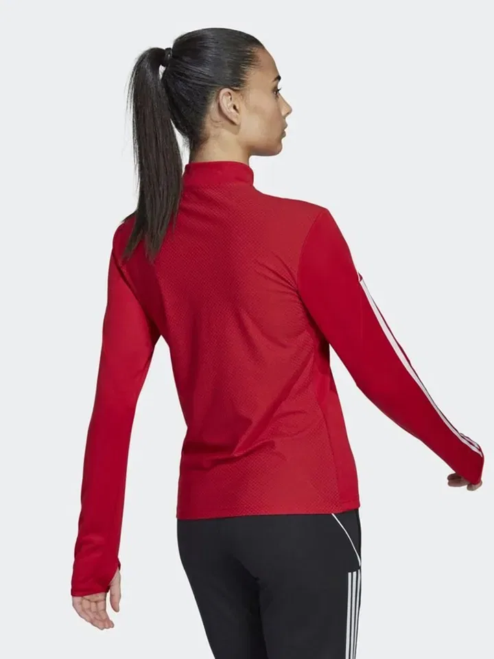 Функциональное лонгслив Tiro 23 Adidas, красный — фото 3