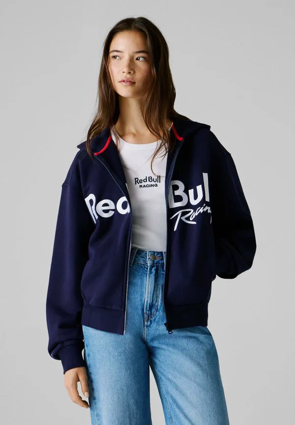 

Толстовка на молнии с логотипом Red Bull Racing X Pepe Jeans, Navy, Красный, Толстовка на молнии с логотипом Red Bull Racing X Pepe Jeans, Navy
