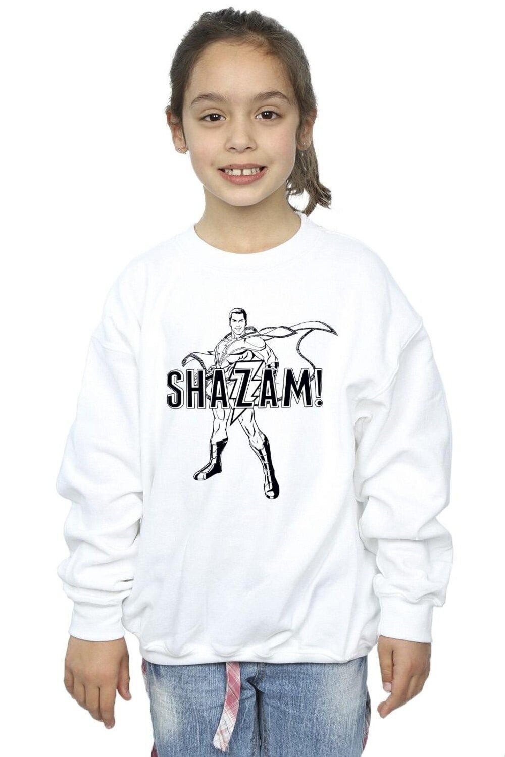 

Толстовка с контуром Shazam DC Comics, белый