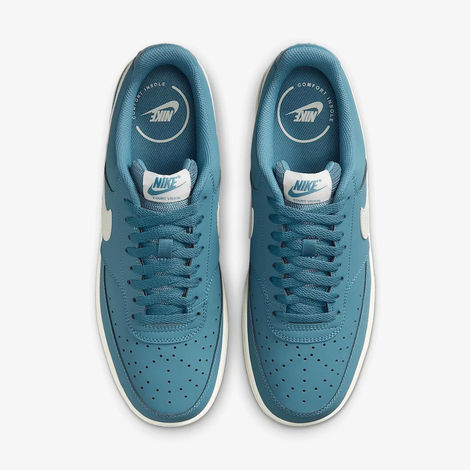 Мужские кроссовки Nike Court Vision LoSneaker, Smokey Blue Sail — фото 4