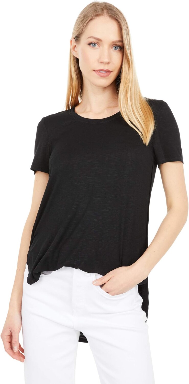 

Футболка Tribal Short Sleeve Crew Neck Tee w/ Side Slit, черный