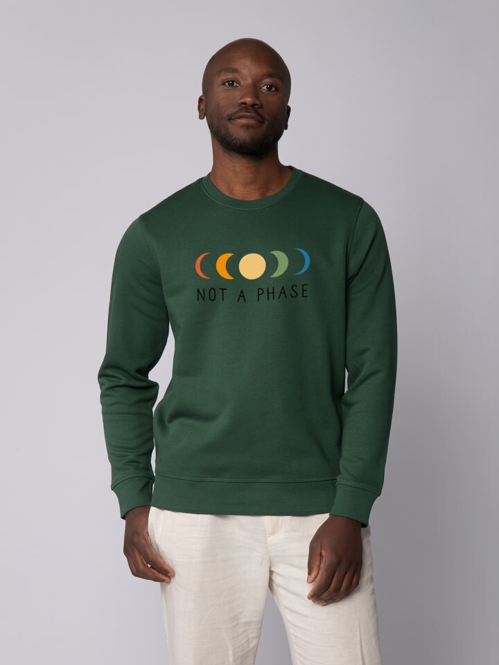 

Толстовка wat Apparel Not a Phase, цвет bottle green