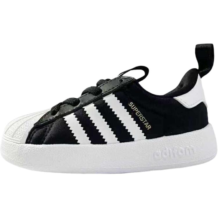 

Adidas Originals Кроссовки AdiFOM Superstar Low Top для малышей черно-белые