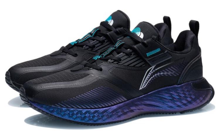 

Кроссовки мужские Protection Cloud Running Shoes Low-top Black/Purple Lining