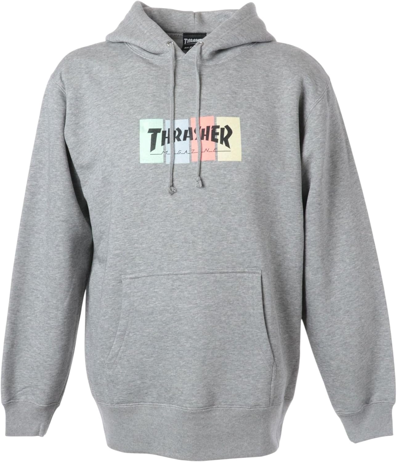 

Толстовка с логотипом, мужская, классическая Thrasher, серый