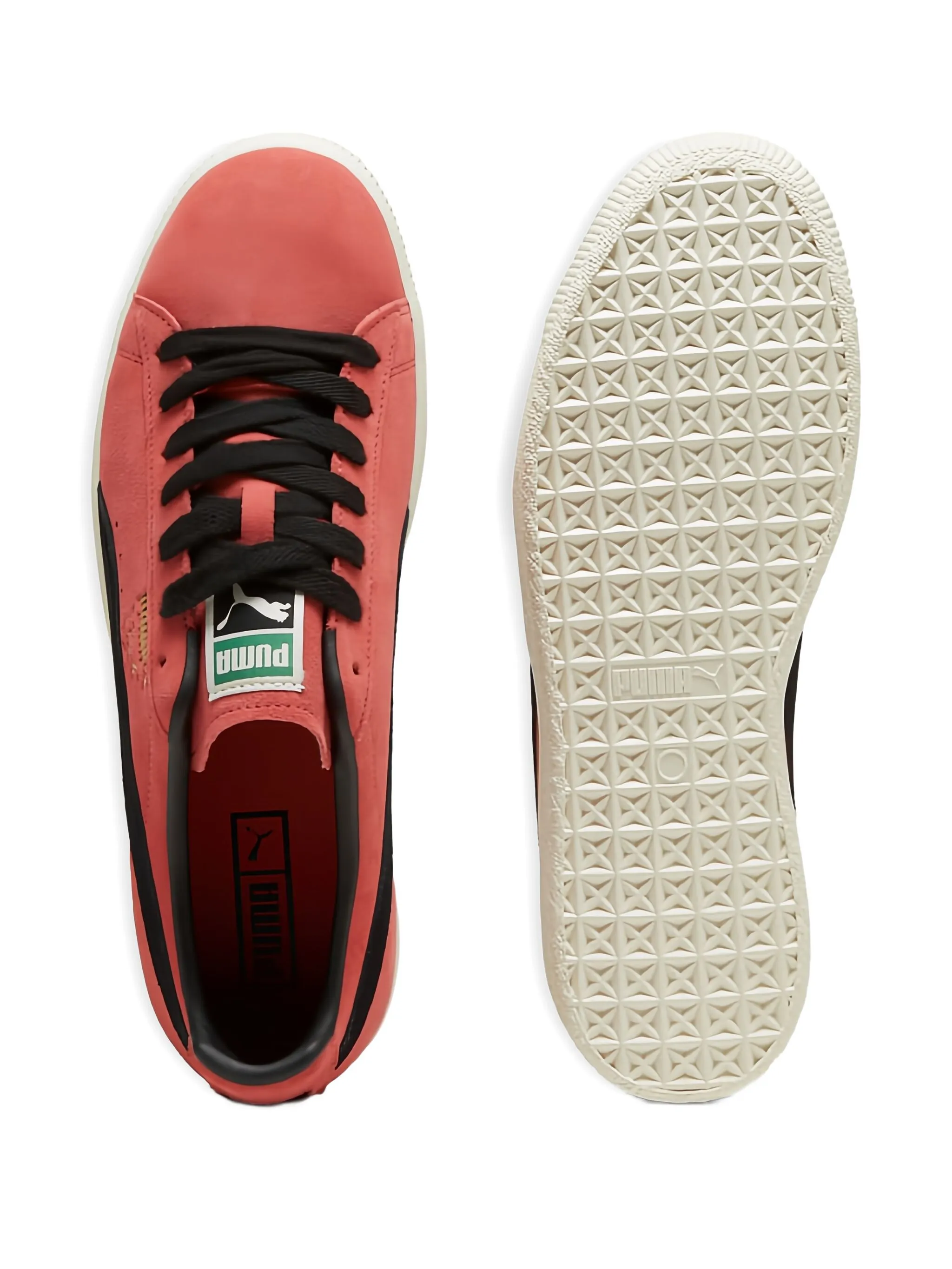 Кроссовки Clyde OG Salmon/Frosted Ivory/Black Puma, оранжевый — фото 3