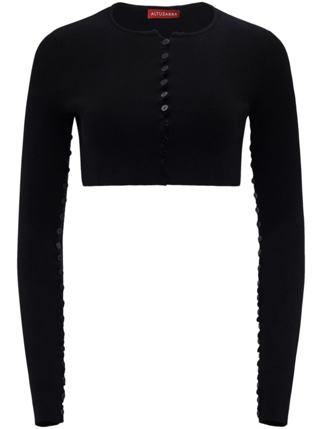 

Топ Haruni с фестонами Altuzarra, черный