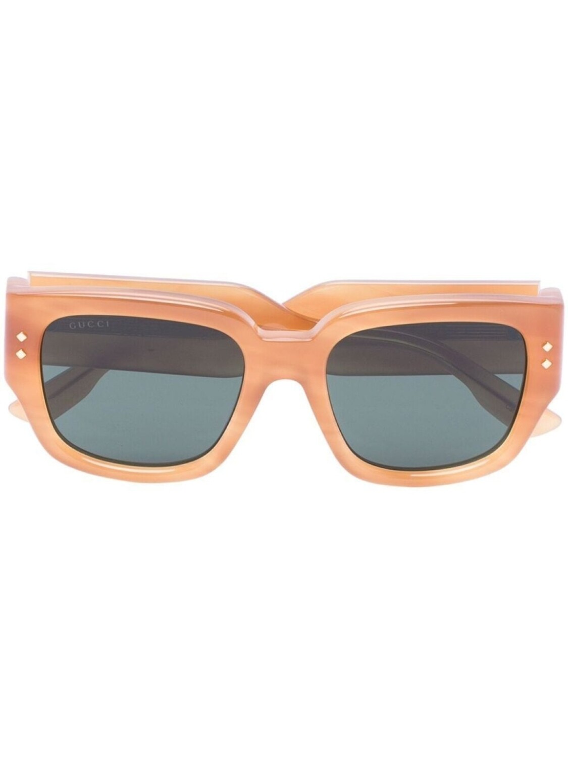 

Gucci Eyewear солнцезащитные очки GG1261S в квадратной оправе, нейтральный цвет