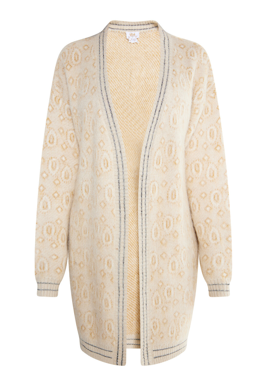 

Толстовка usha FESTIVAL Strick Cardigan, бежевый