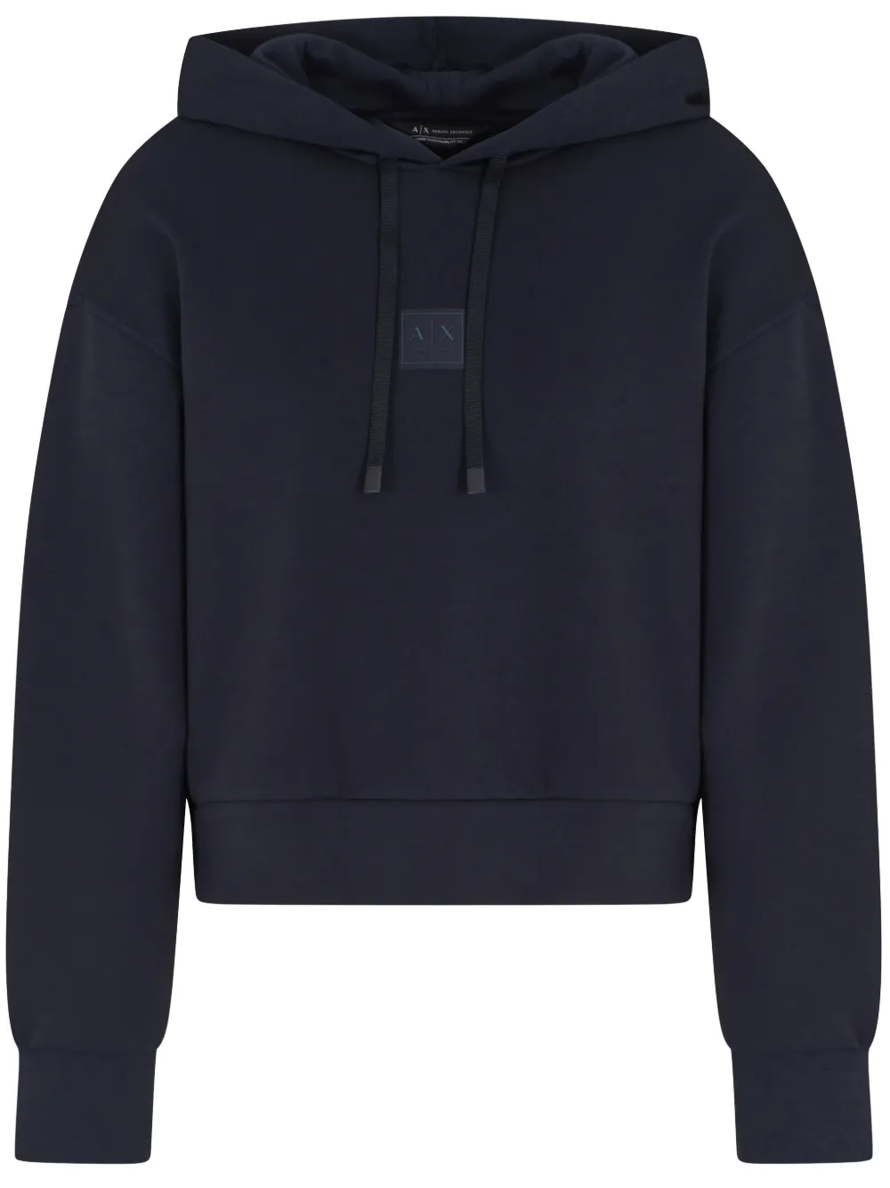 

Худи с логотипом Armani Exchange, черный