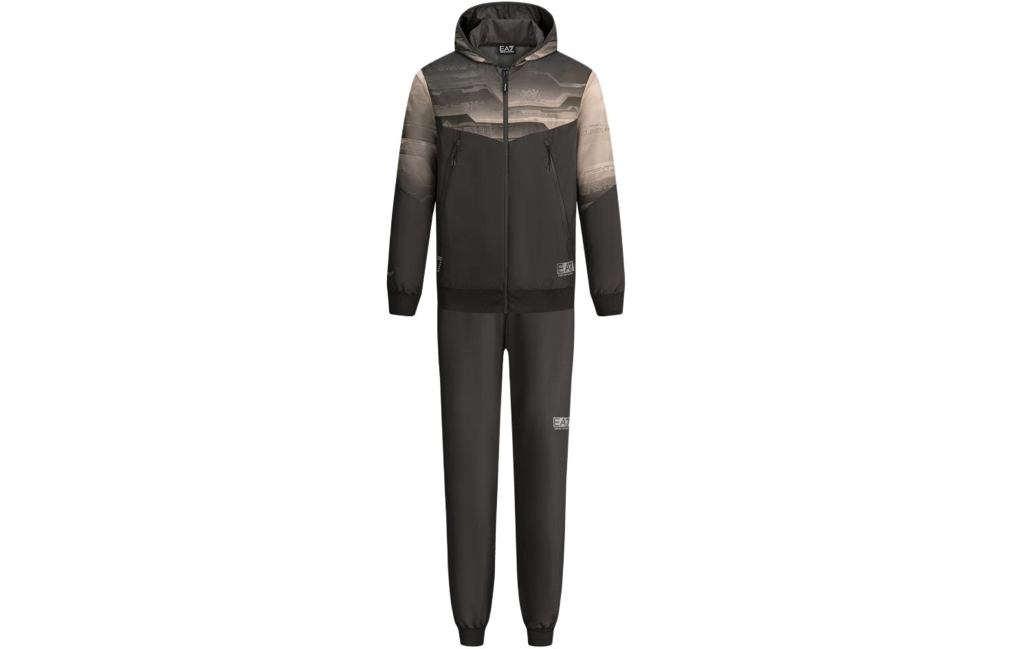 EMPORIO ARMANI EA7 SS23 Повседневная спортивная одежда для мужчин, серый — фото 3