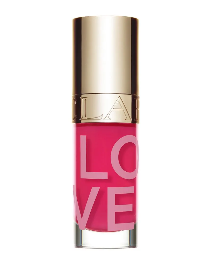Лимитированная серия масла для губ LOVE Collection Clarins, 31 rosy kiss (sweet candy розовый)