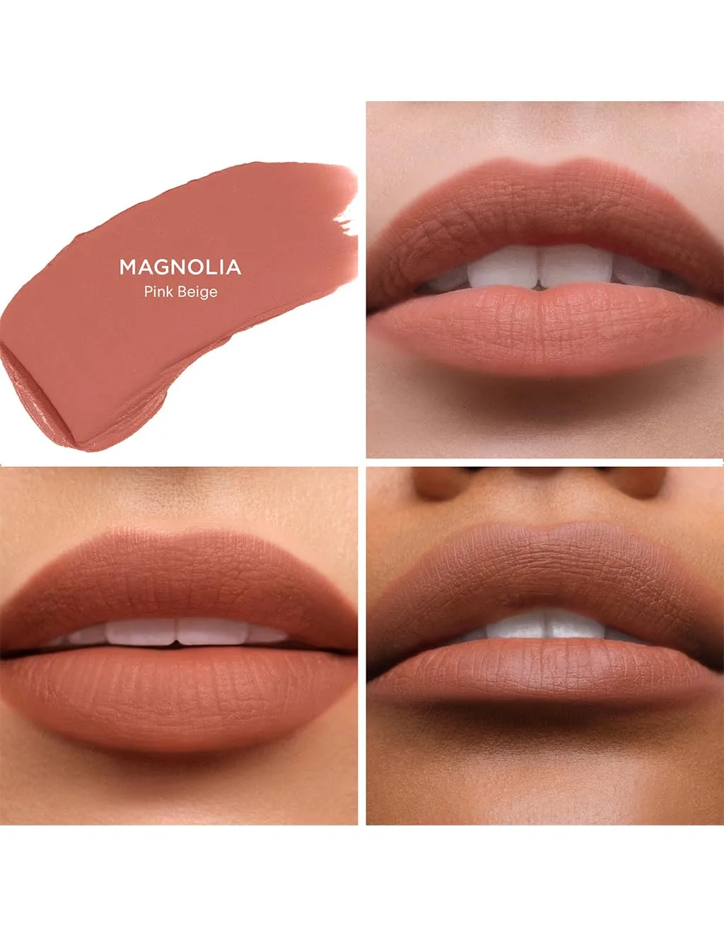 Матовая помада Hourglass Unlocked Soft Matte Lipstick, Magnolia 342 — фото 3