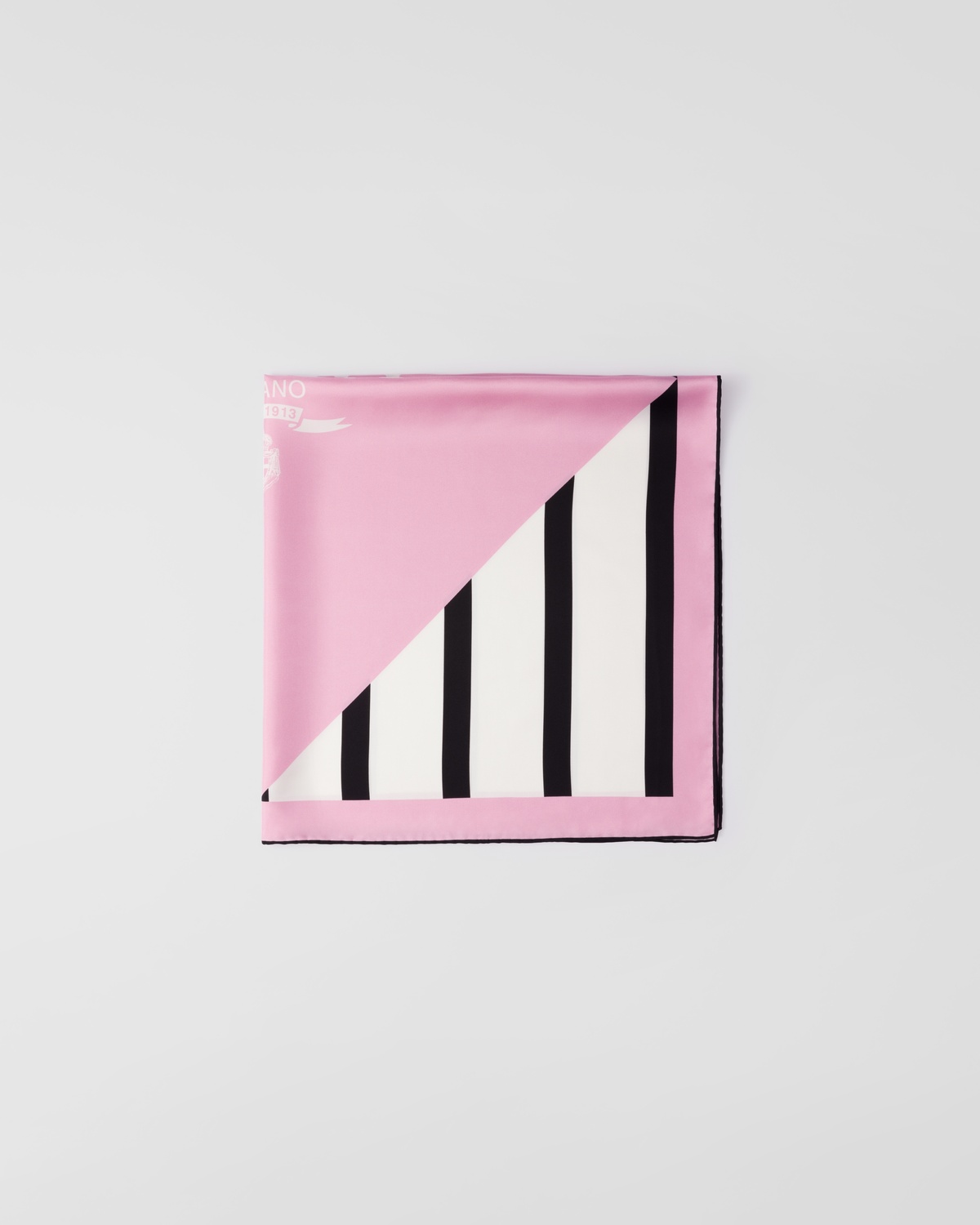 

Платок из принтованного шелкового твила 90x90 Prada, мультиколор