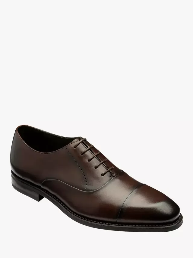 Кожаные оксфордские туфли Phoenix Loake, Dark Brown — фото 2