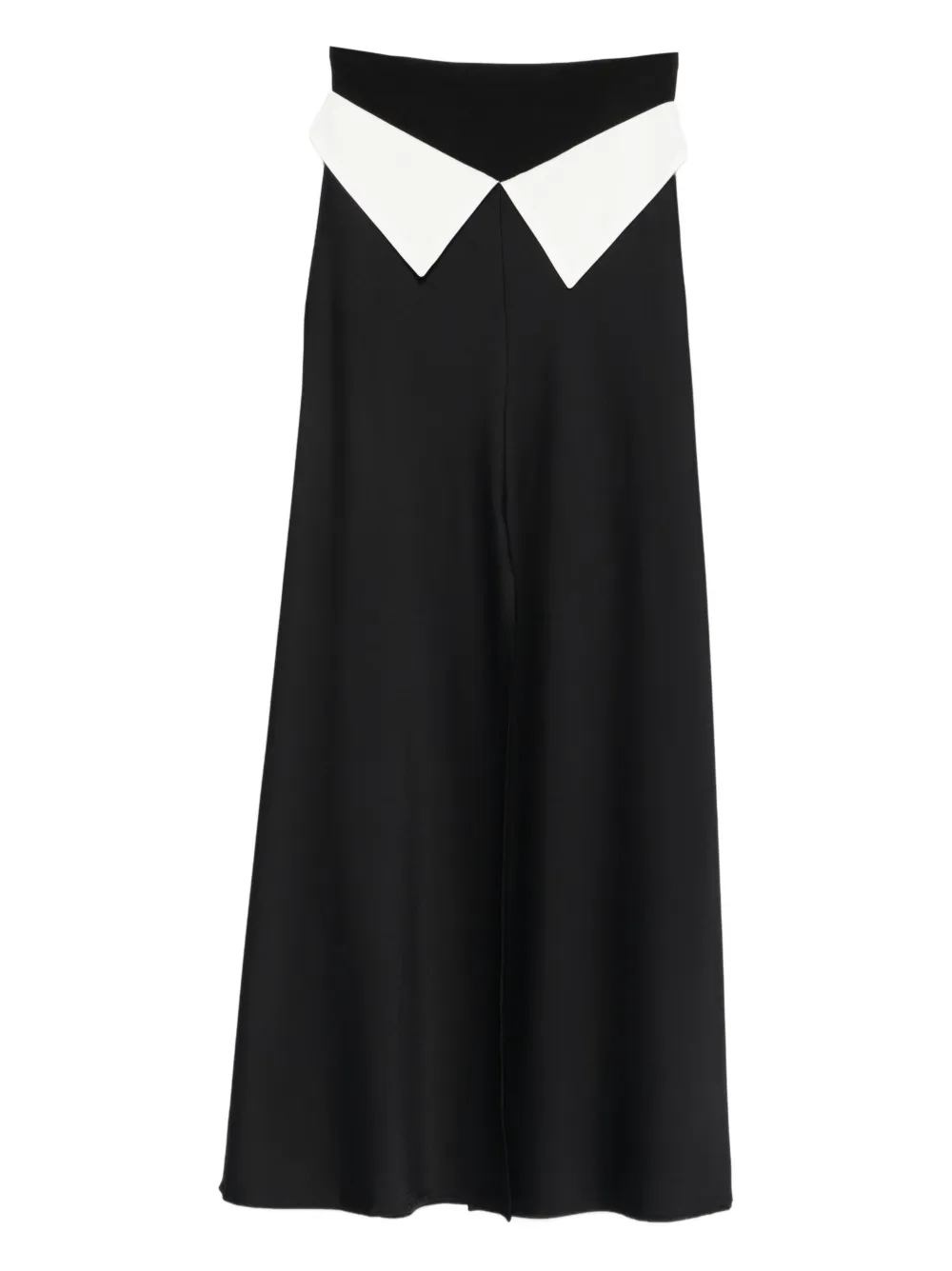 

Макси-юбка с контрастными деталями A.M.G., черный