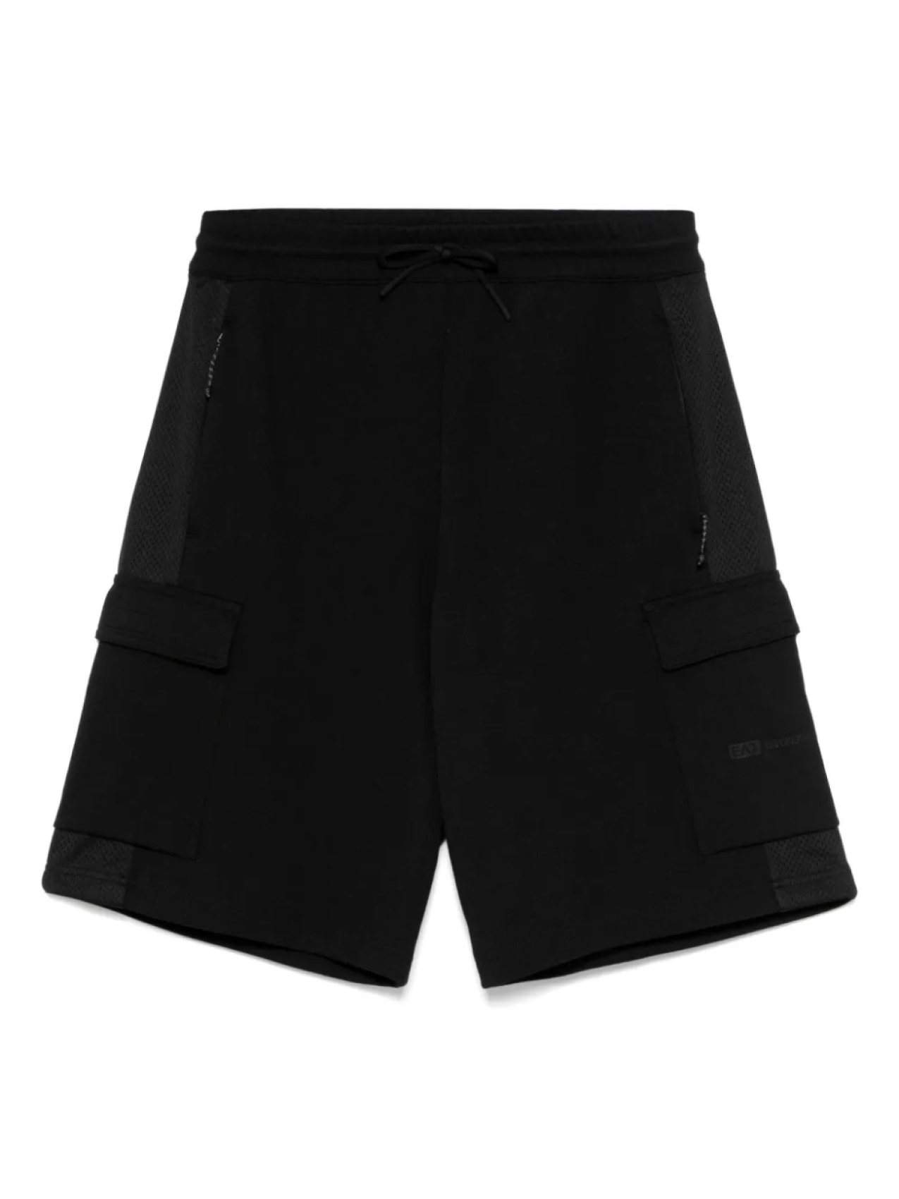 

Спортивные шорты карго Ea7 Emporio Armani, черный