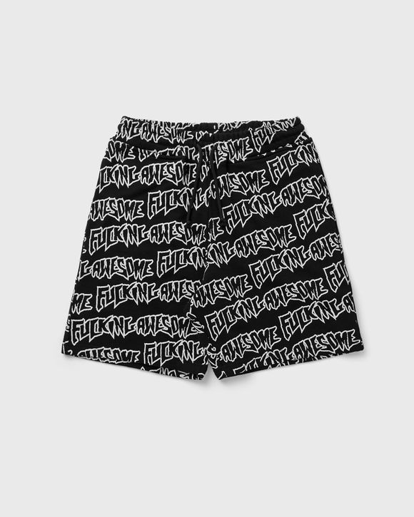 

Шорты Fucking Awesome Aop Stamp Sweatshorts, черный/белый