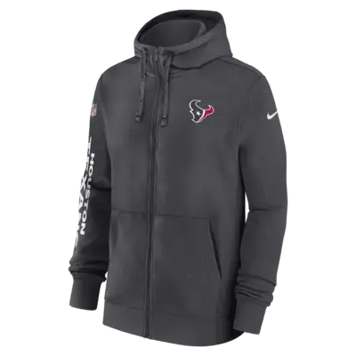 

Худи Nike Houston Texans Sideline Team Issue Club, цвет Anthracite