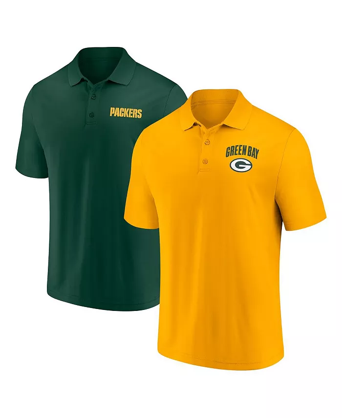 

Мужской поло-сет Green Bay Packers Lockup из двух предметов Fanatics