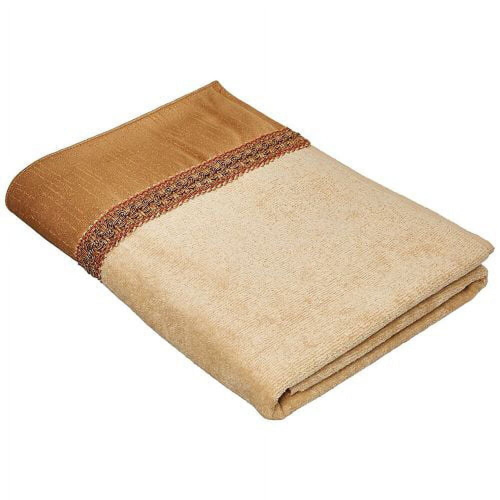 

Полотенце для рук с плетеной манжетой Avanti Linens, золотой