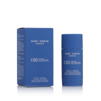 

Солнцезащитный крем для лица Sunstick Blue SPF 50 15 г Marc Inbane