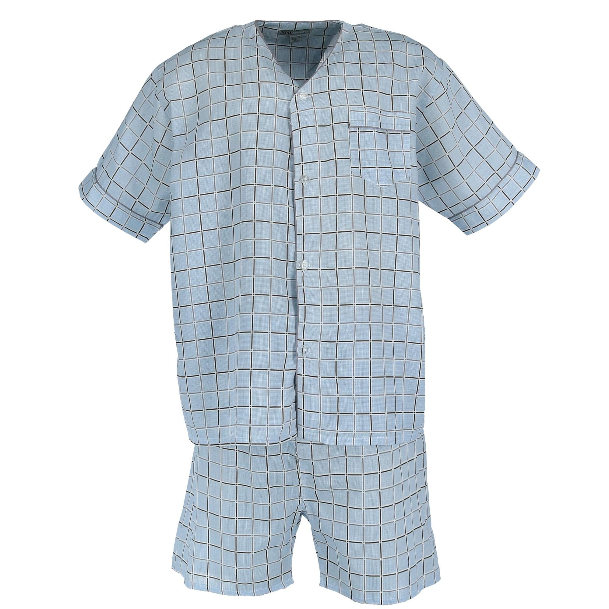 

Мужской пижамный комплект с короткими рукавами и короткими штанинами Ten West Apparel, серый
