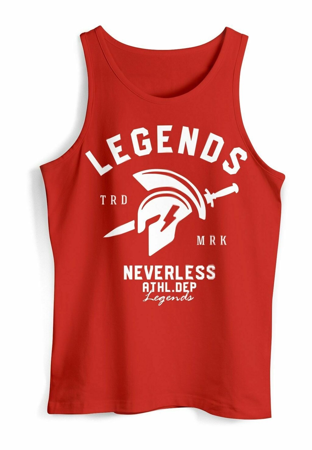 

Топ COOLES GLADIATOR SPARTA GYM ATHLETICS SPORT FITN Neverless, красный