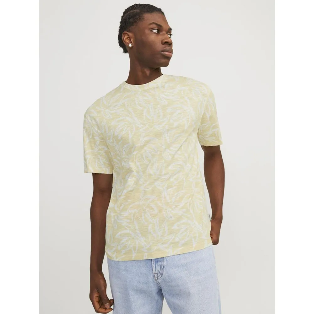 

Футболка с коротким рукавом Jack & Jones Lafayette Aop, желтый