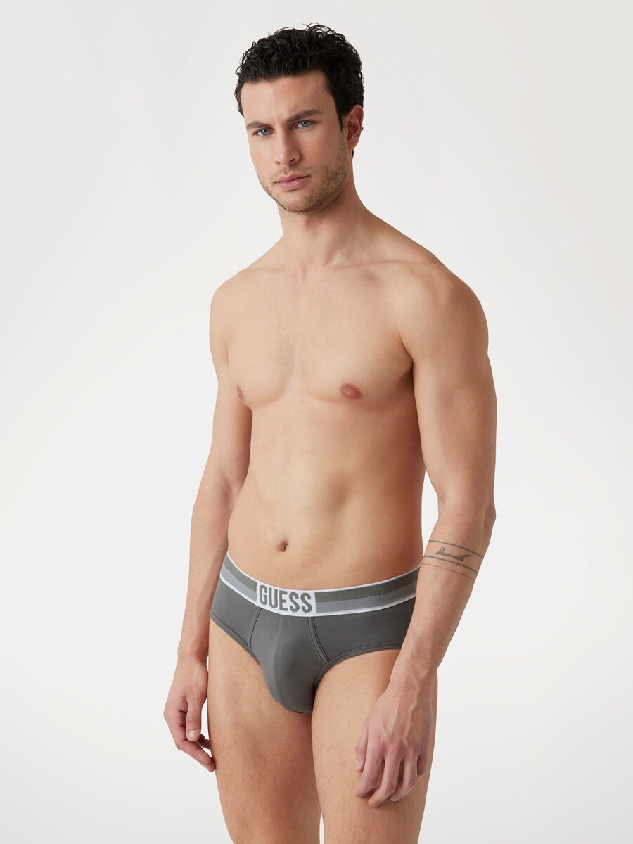

Трусики GUESS, цвет Grey/Black