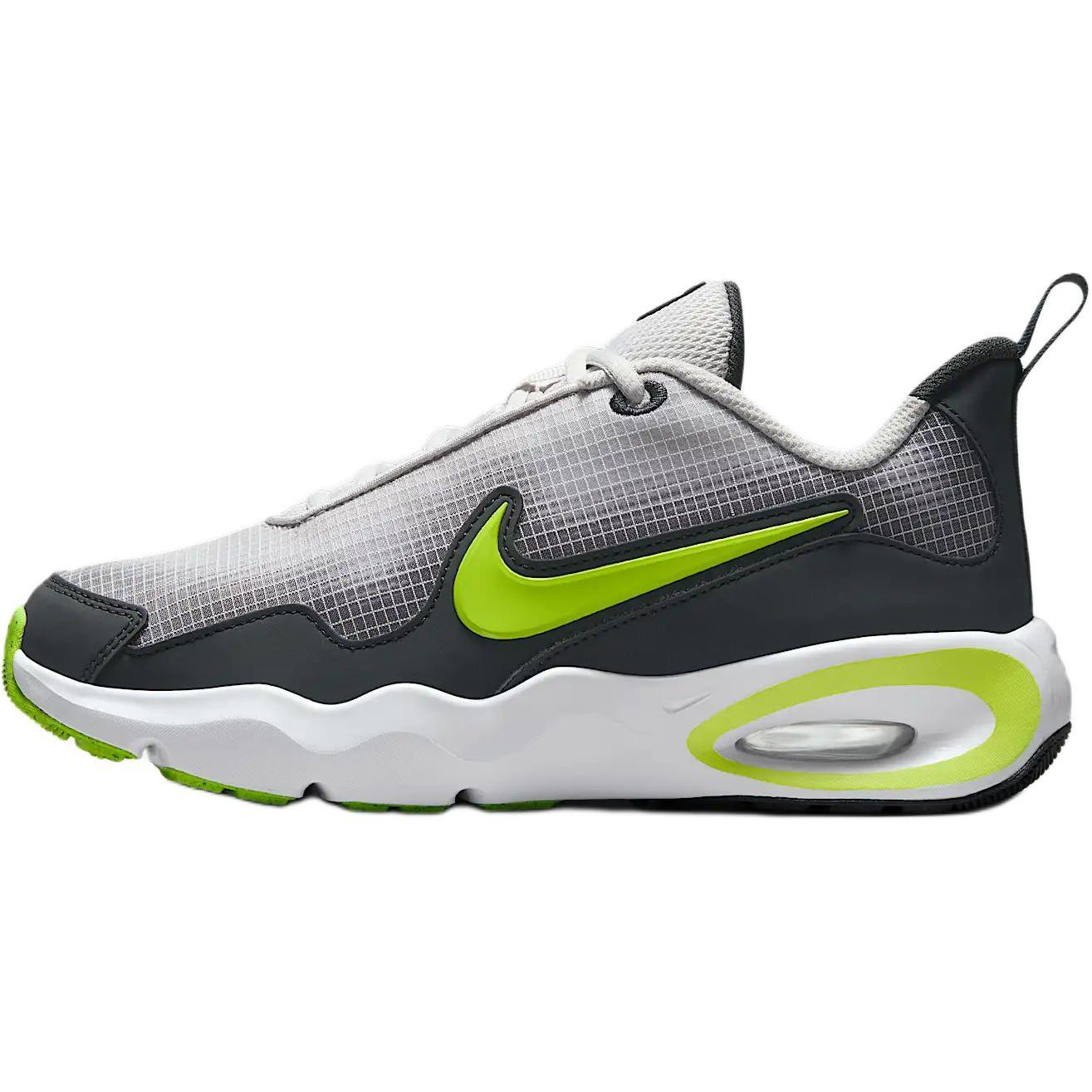 

Низкие дышащие кроссовки для детей с амортизацией Nike, серый/желтый