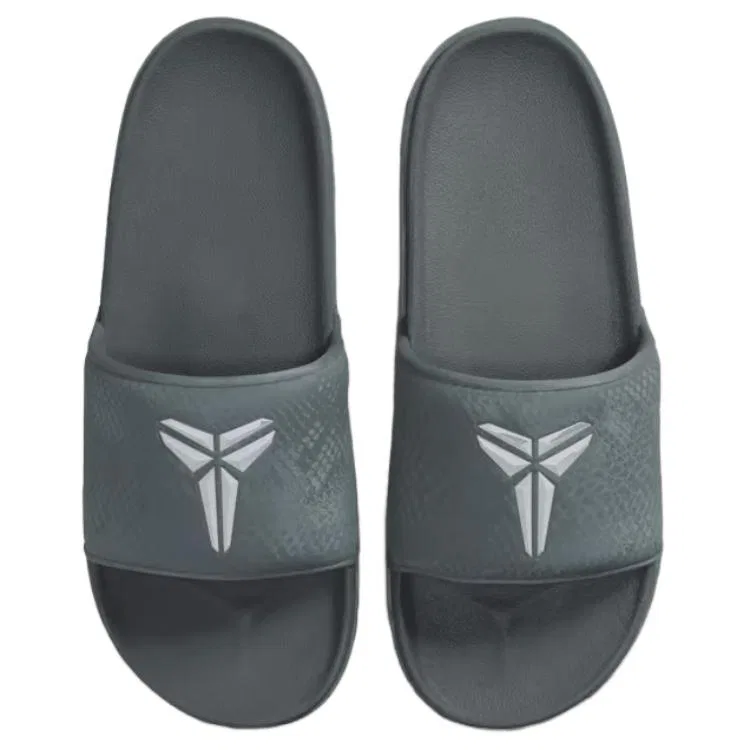 Шлепанцы Nike Kobe Offcourt серые — фото 4