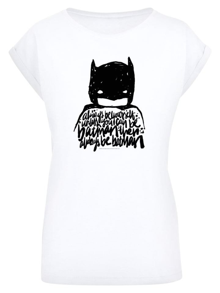 

Футболка F4NT4STIC DC Comics Batman Always Be Yourself, белый