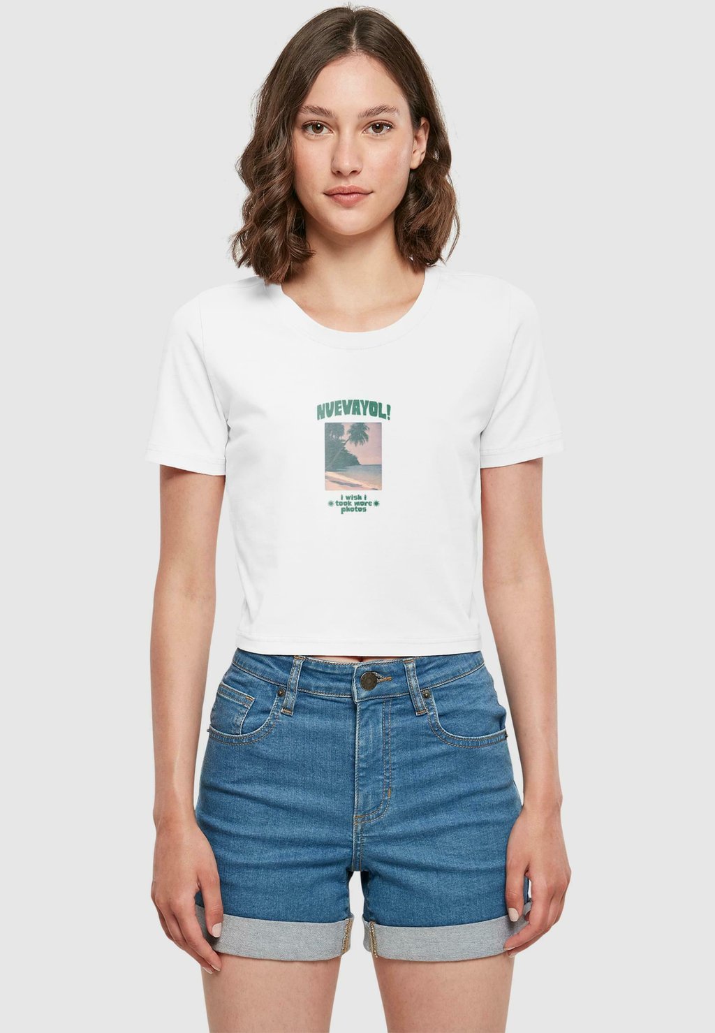 

Футболка с принтом Mister Tee, белый