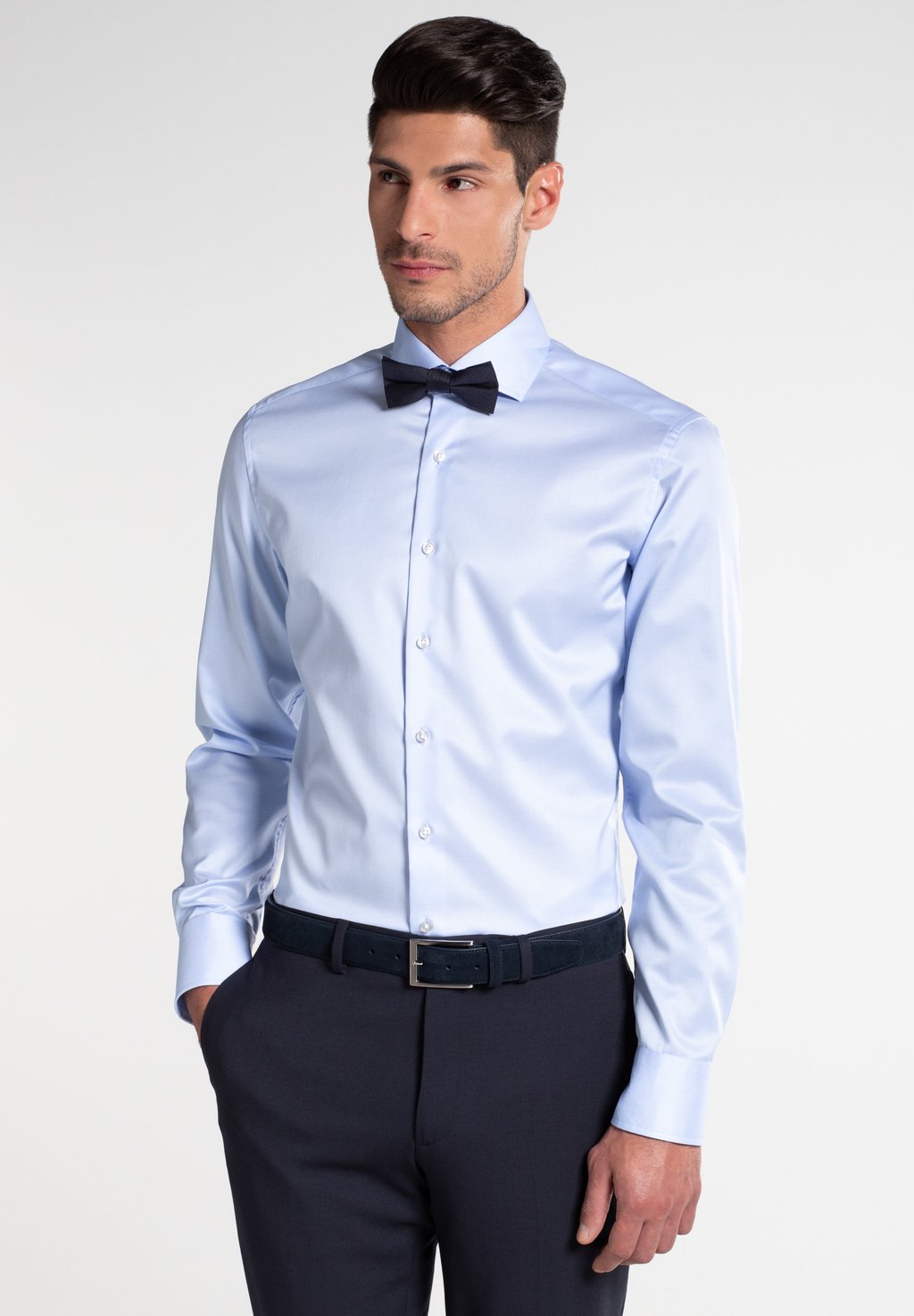 

Классическая рубашка LUXURY SHIRT-SLIM FIT-BUSINESSHEMD Eterna, светло-голубой