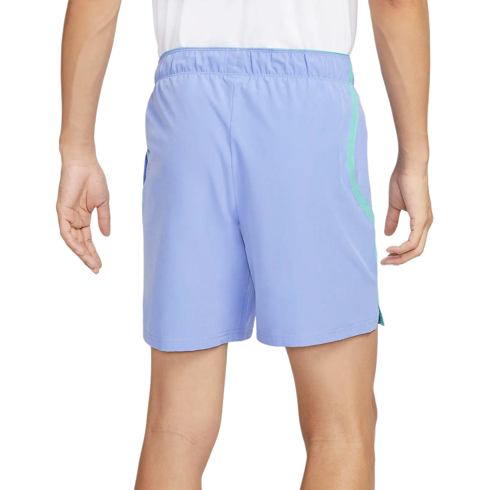 Nike Court Advantage Dri-Fit Мужские теннисные шорты Сапфирово-синий — фото 4