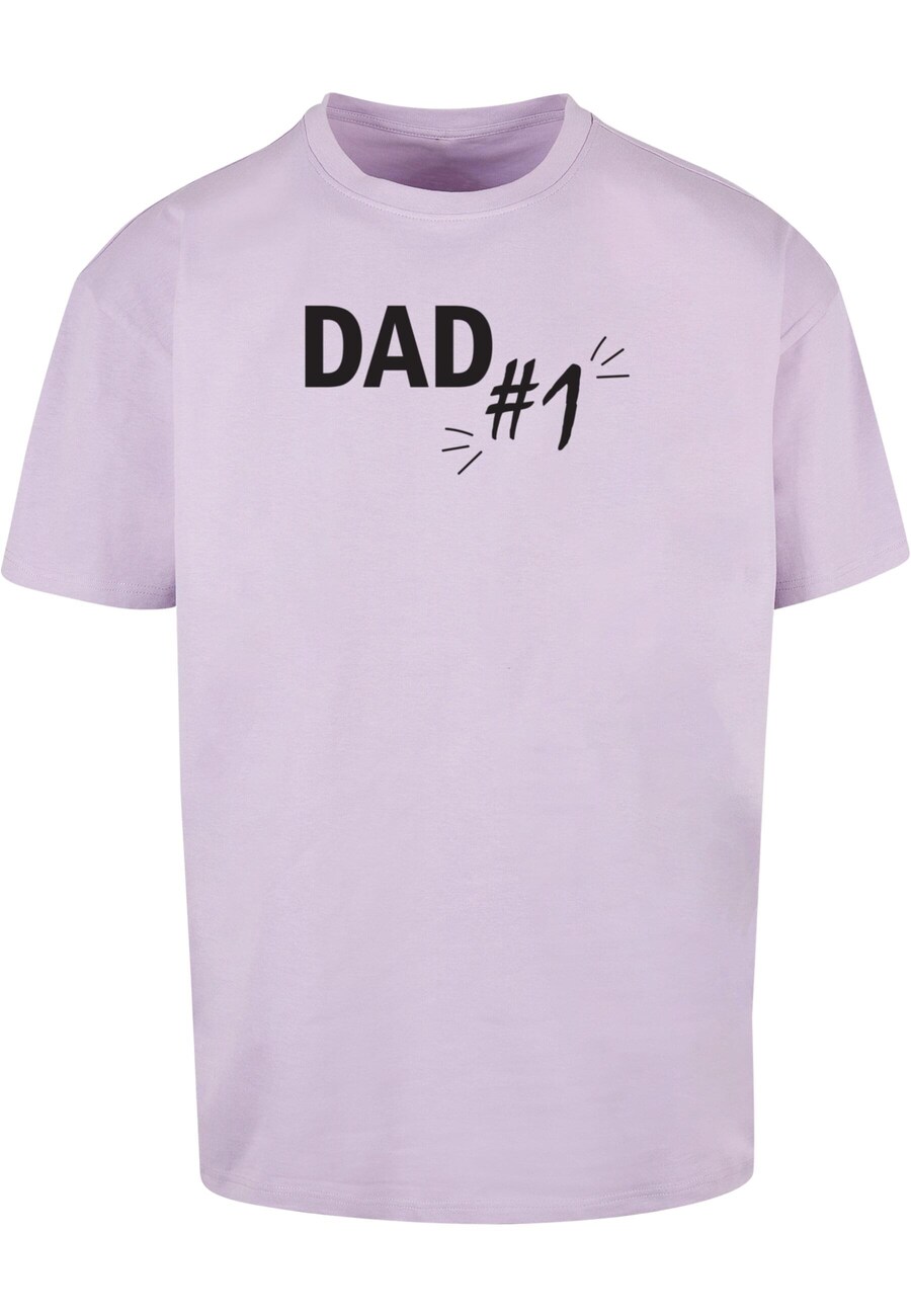 

Футболка Merchcode Fathers Day - Dad number 1, цвет Lilac