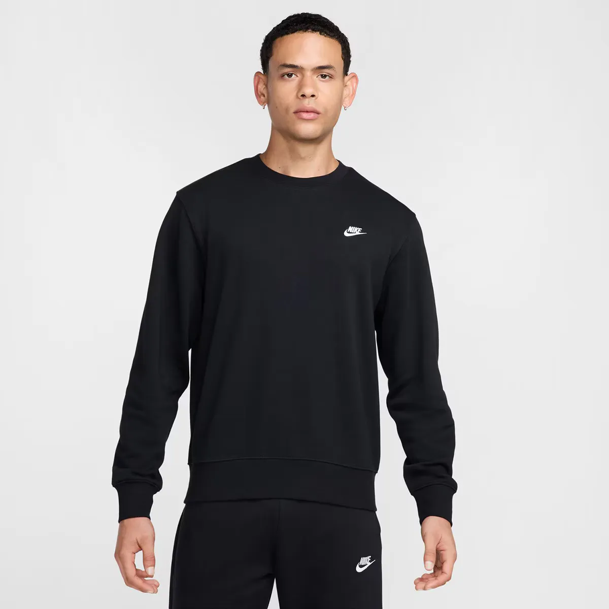 

Мужская флисовая толстовка Nike Club, черный