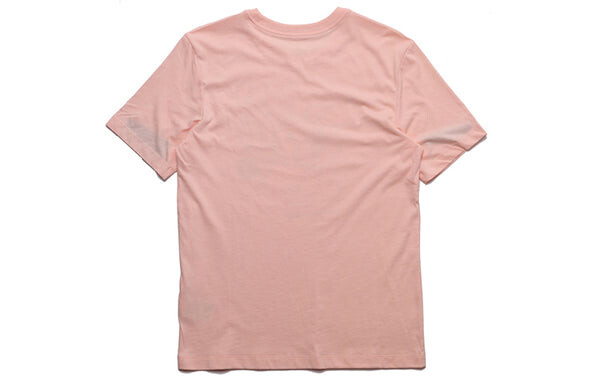 Футболка как m sportswear nsw tee shoe print short sleeve coral red Nike, красный — фото 2