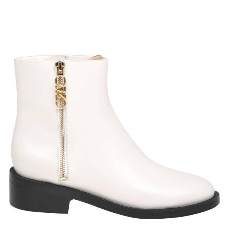 Кремовые кожаные ботинки Michael Kors Regan