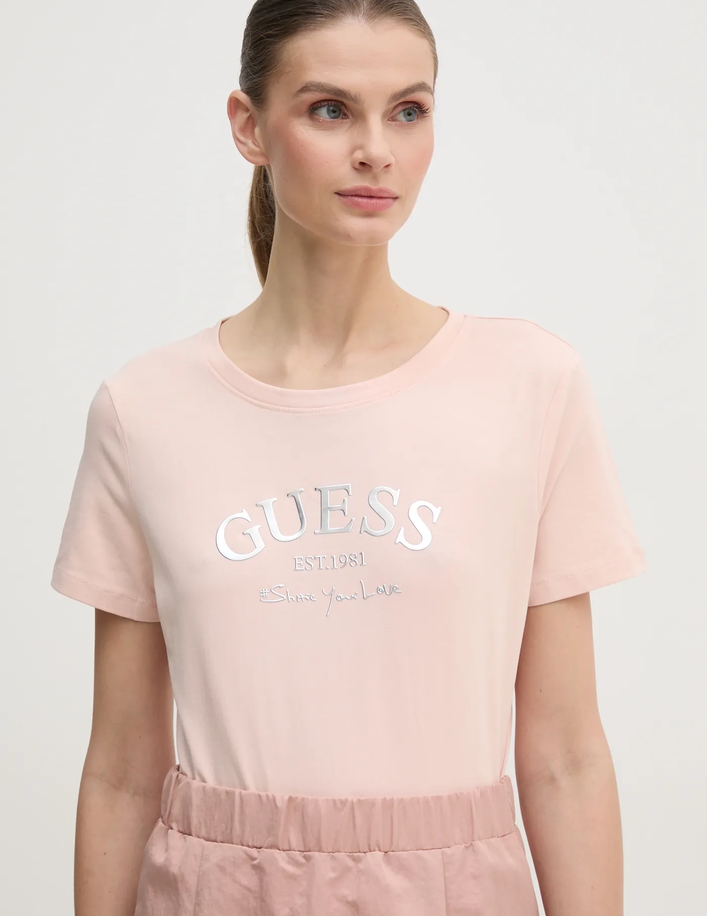 

МАРГОТ футболка Guess, розовый