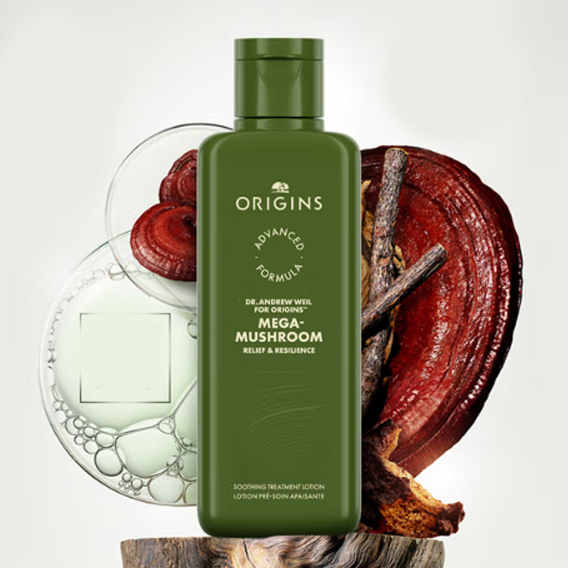 Увлажняющий набор для ухода за кожей Moisturizing Gentle Ganoderma, успокаивающий и восстанавливающий ORIGINS — фото 4