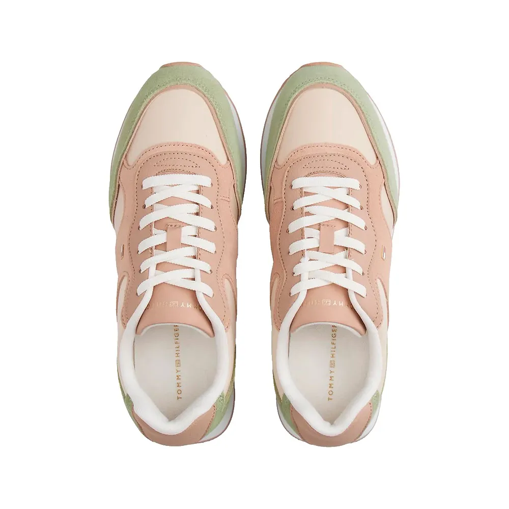 Кроссовки Tommy Hilfiger Easy Runner, бежевый — фото 4