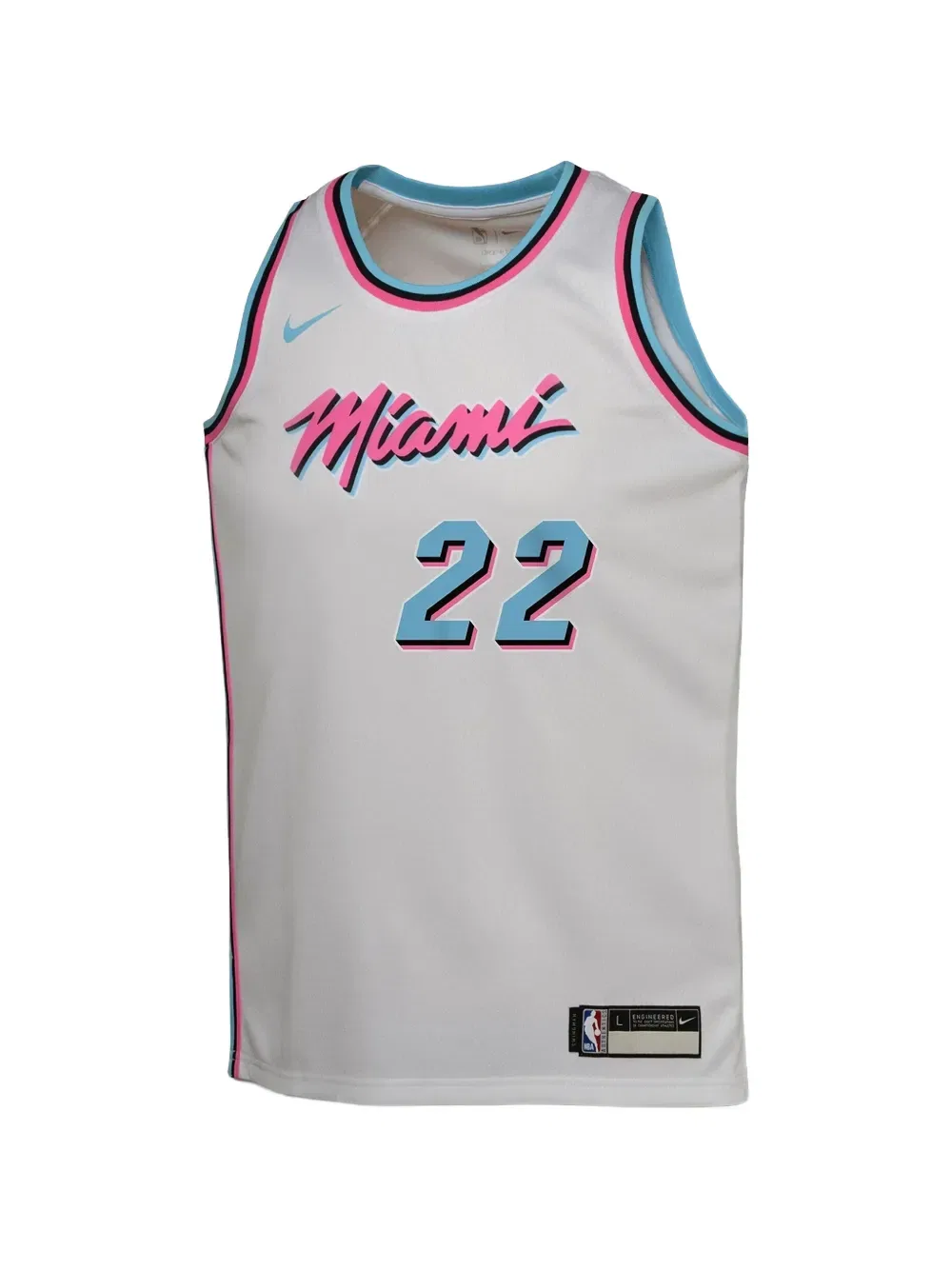 Майка NBA Miami Heat 2024-25 City Edition Swingman Nike Kids, белый