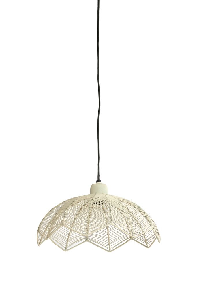 

Light & Living - подвесной светильник ESPELO - Ø35x15cm - белый Present Time