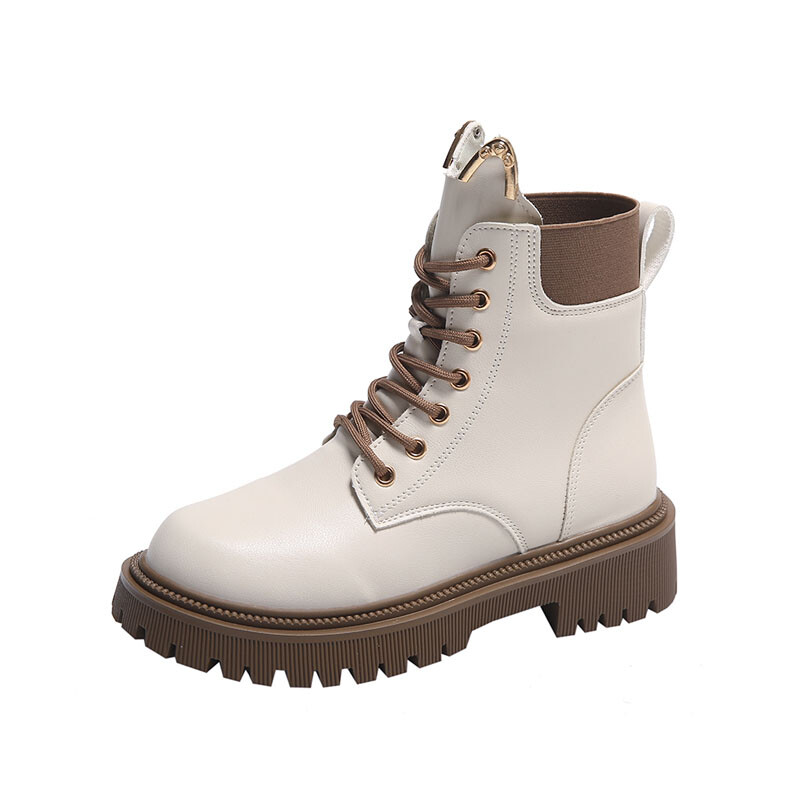 

Ботинки Martin Boot женские Bvfnlee, бежевый