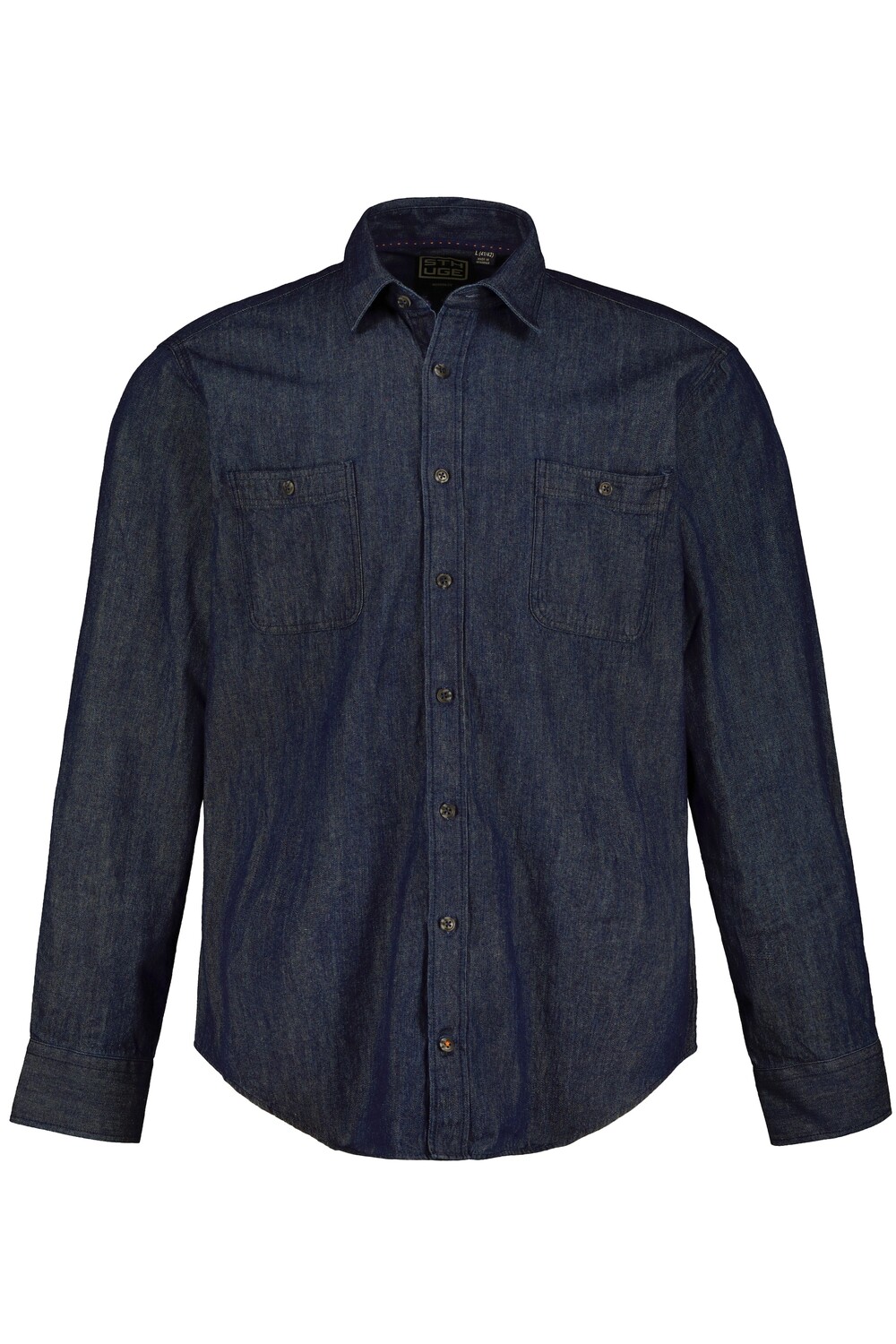 

Рубашка STHUGE, цвет dark blue denim