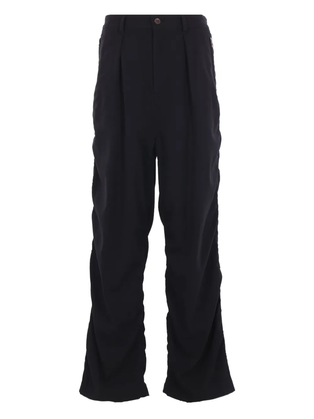 

Брюки с драпировкой Undercover, черный