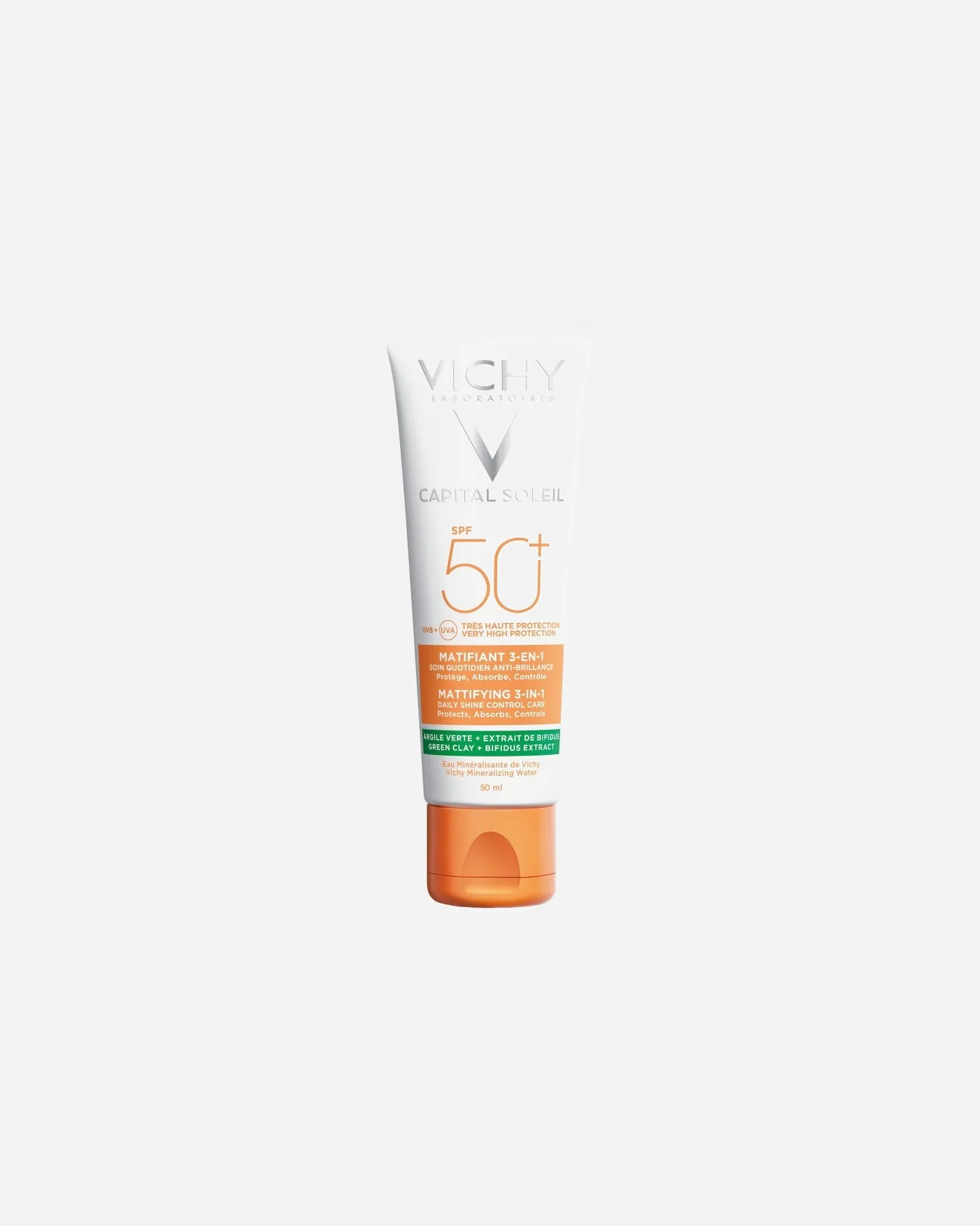 Солнцезащитный крем для контроля жирности кожи, SPF 50+ Vichy, 50 мл