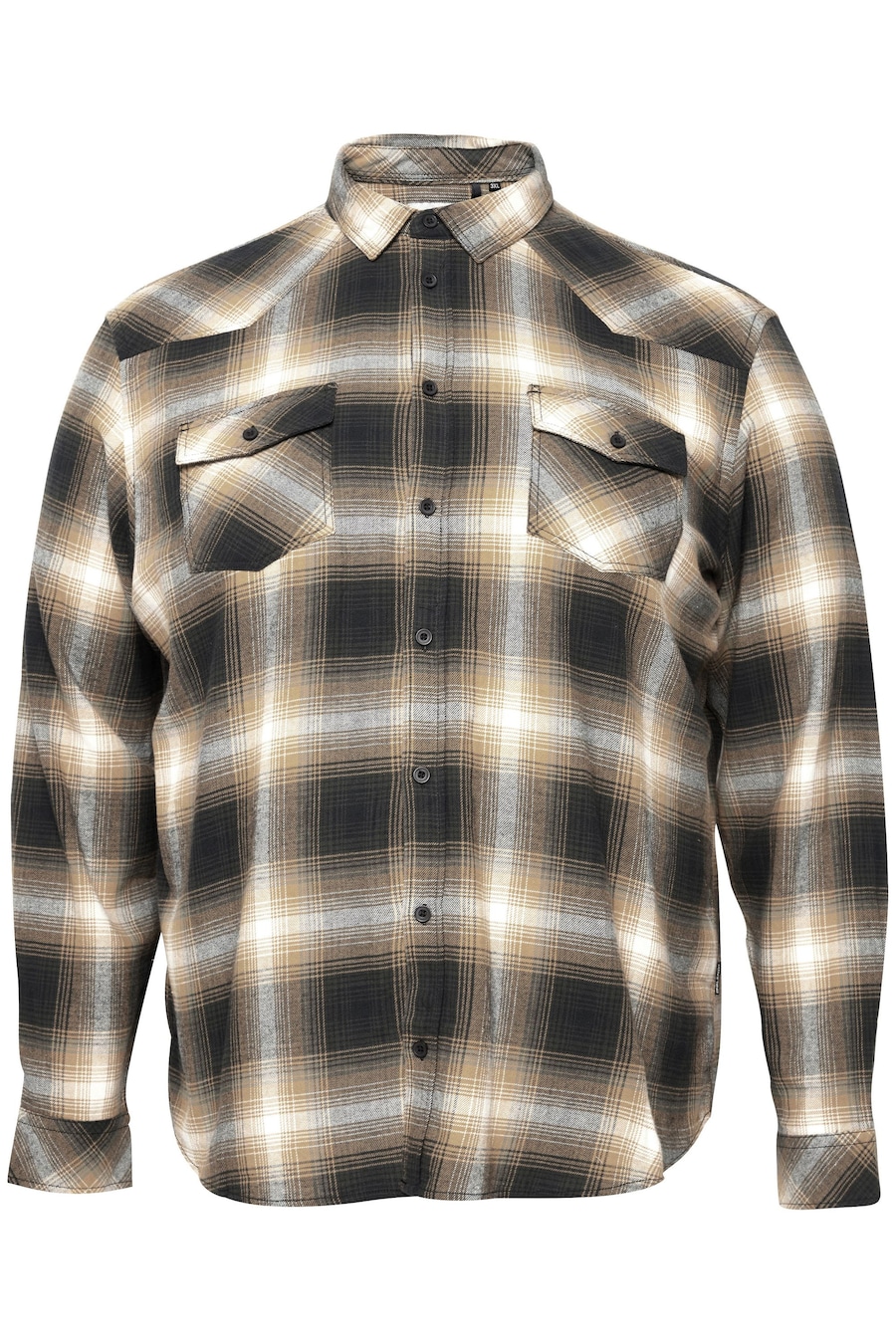 

Рубашка на пуговицах классического кроя BLEND, черный